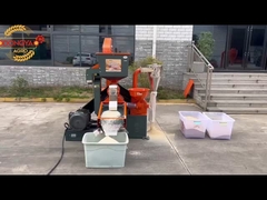 Процесс очистки в портативной коммерческой рисовой мельнице Простой в установке и портативный дизайн